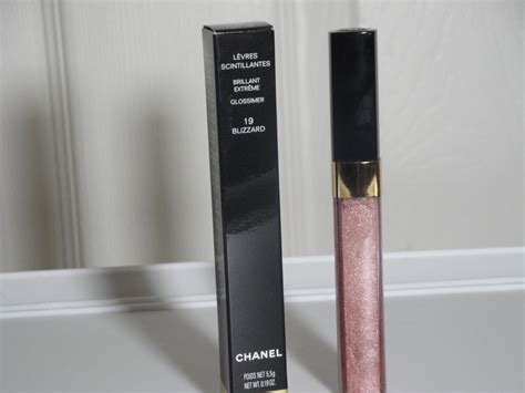 chanel lèvres scintillantes glossimer 19